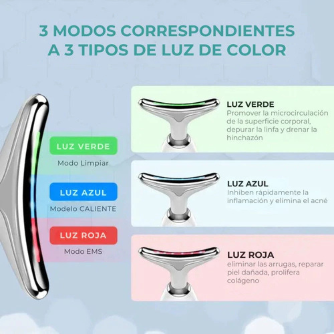 MASAJEADOR FACIAL CUELLO ANTIARRUGAS